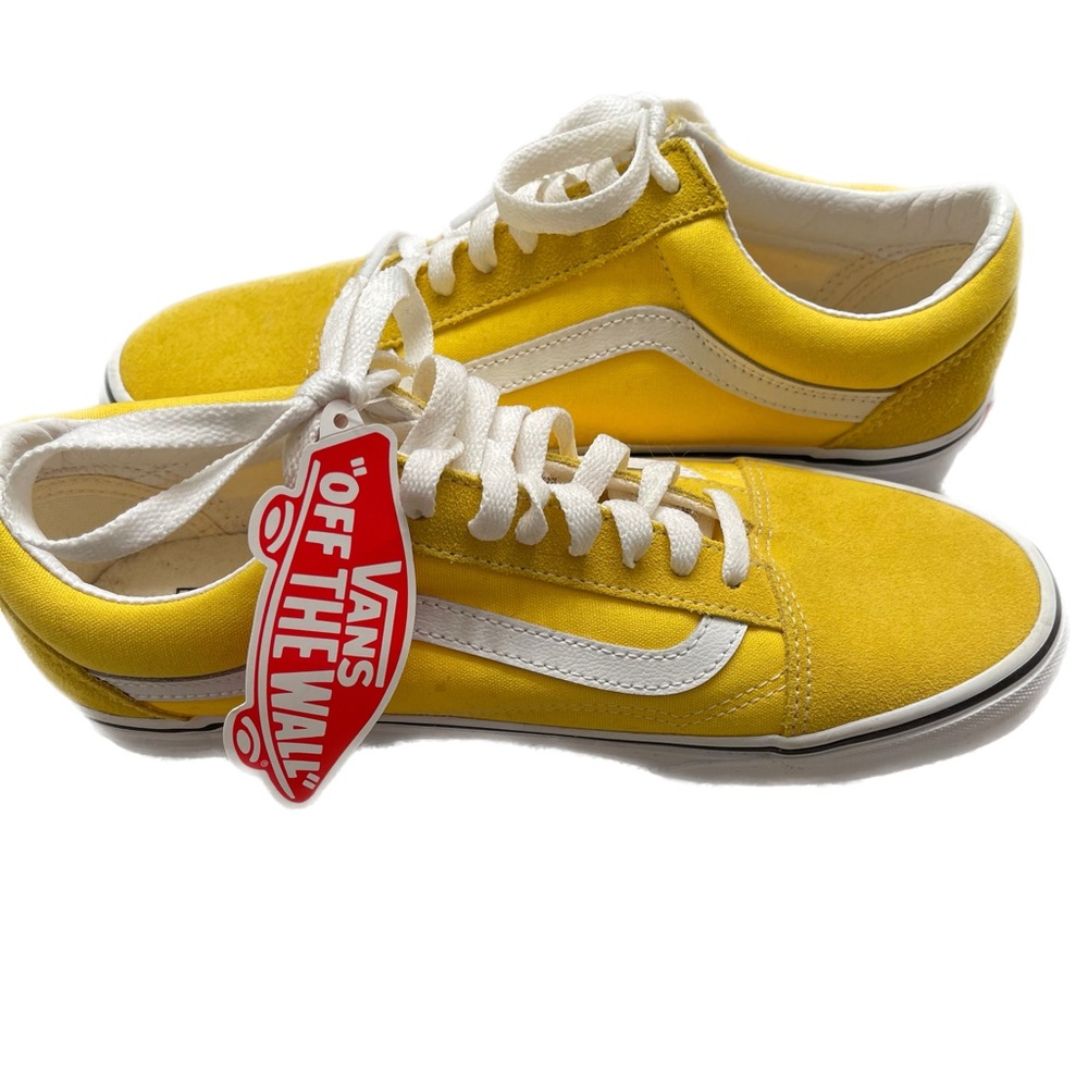 NWT- Bright Yellow Old School Vans